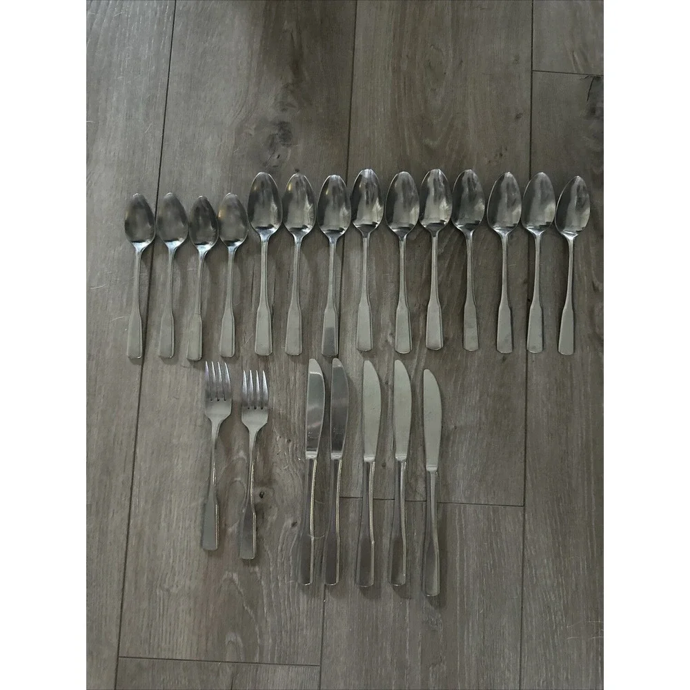 REED & BARTON REBACRAFT COLONIAL HALL Stainless Flatware Lot of 21 Misc.‎ Pieces